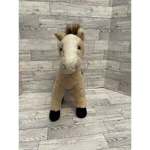 Ganz Horse Get Your Hands On A Ganz Brown White Plush Stuffed Animal Toy